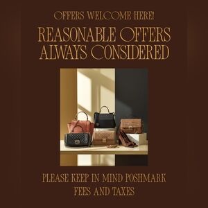 Reasonable Offers Welcome 🥰